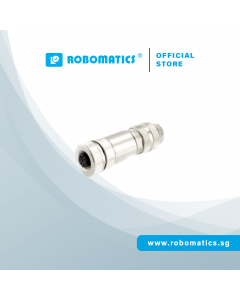 Female connector M12 8p 95.0007152